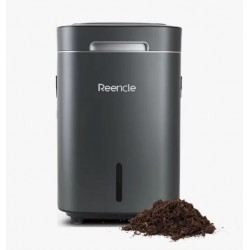 Compostador Reencle Prime - Silver - Compost rico en nutrientes en sólo 24...