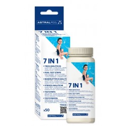 Tiras analíticas Astralpool 7 en 1