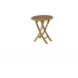 Mesa Redonda Plegable 80 Cm.