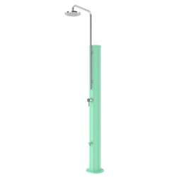 Ducha solar Chrome verde